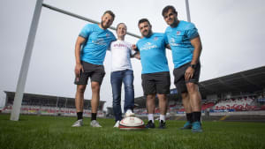 Ulster Rugby and Extern charity team-up to ‘tackle’ mental health during Stress Awareness Month