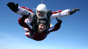 Skydive for Extern in 2023